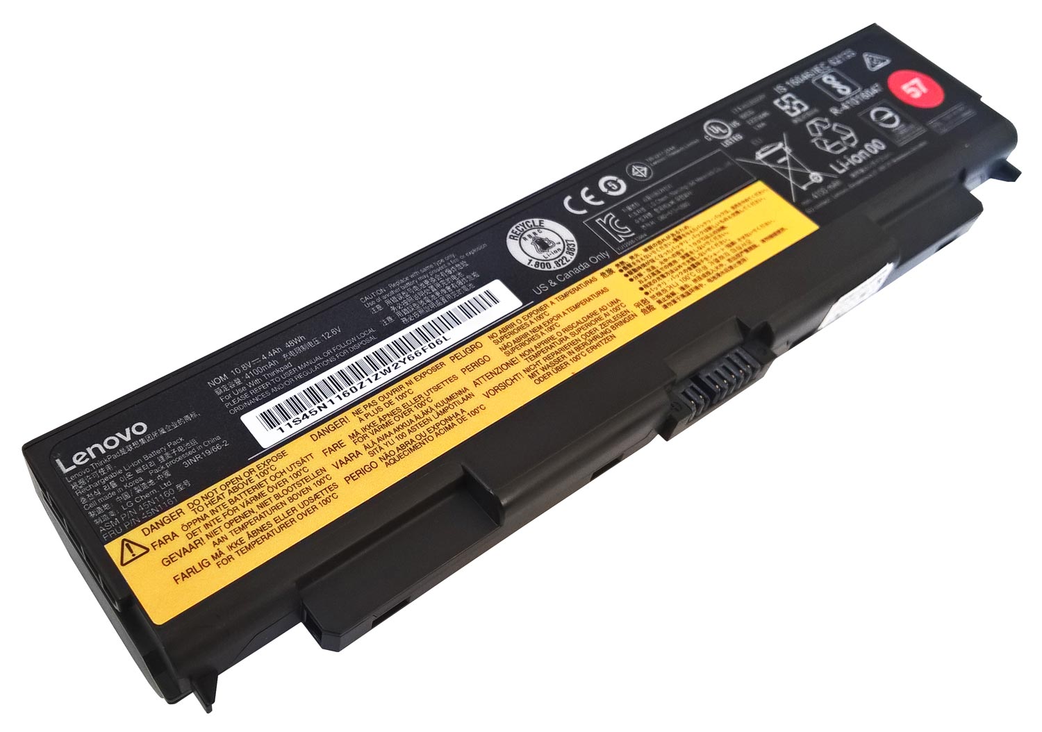 باتری لپ تاپ Lenovo مدل T440P T450P 45N1160 باتری لپ تاپ Lenovo مدل T440P T450P 45N1160